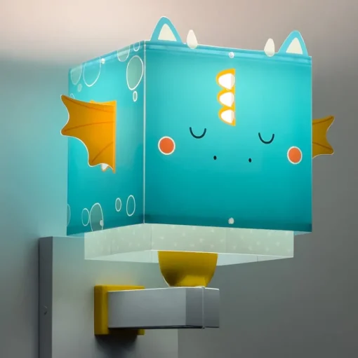 Dalber Little Dragon wandlamp met stekker