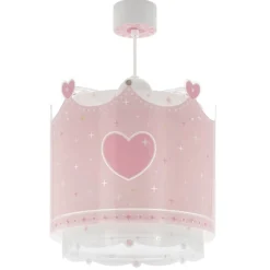 Dalber Little Queen hanglamp in kroonmotief