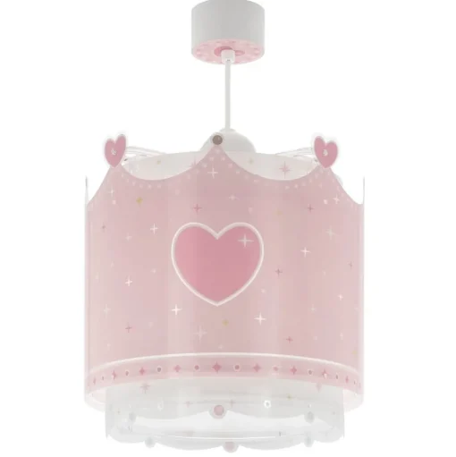 Dalber Little Queen hanglamp in kroonmotief