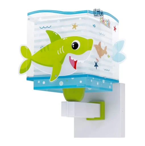 Dalber Little Shark wandlamp met zeemotief
