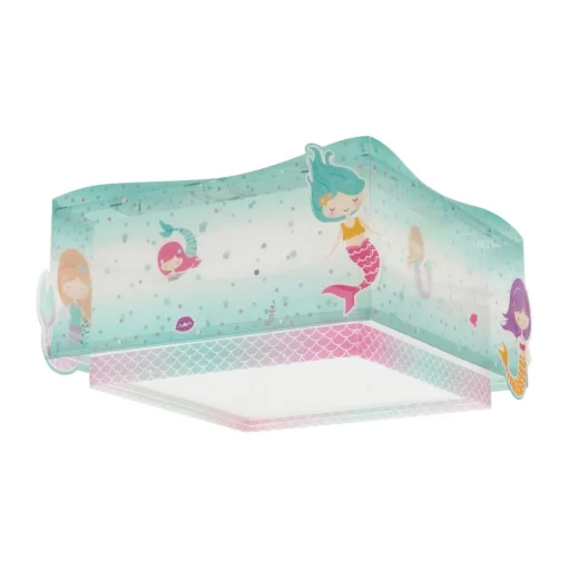 Dalber Mermaids plafondlamp zeemeerminnen 1-lamps