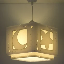 Dalber Moonlight kinderen-hanglamp 1-lamp grijs