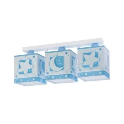 Dalber Moonlight kinderen-plafondlamp 3-lamps