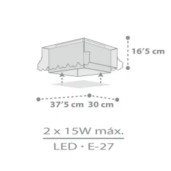 Dalber Nachttrein plafondlamp, locomotief motief