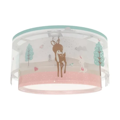 Dalber plafondlamp Loving Deer, met hertenmotief