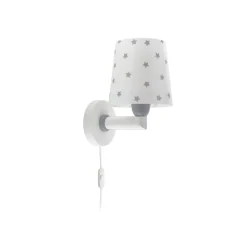 Dalber Star Light kinder-wandlamp wit