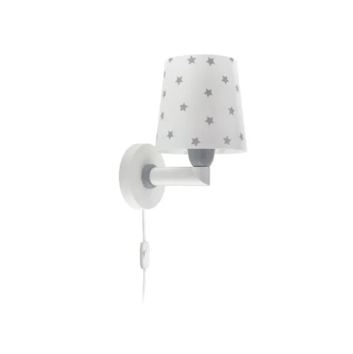 Dalber Star Light kinder-wandlamp wit