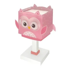 Dalber tafellamp Little Owl, roze