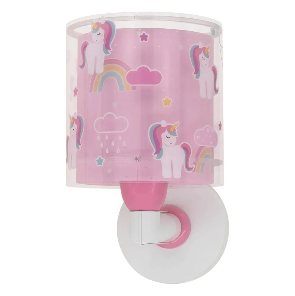 Dalber Unicorns kinder-wandlamp met eenhoornmotief