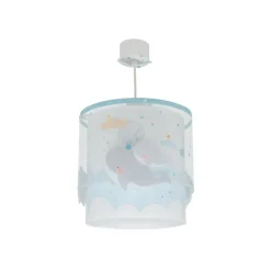 Dalber Whale Dreams hanglamp, blauw