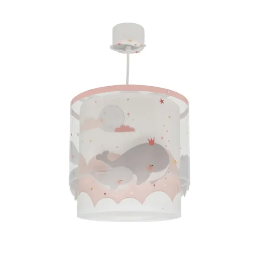 Dalber Whale Dreams hanglamp, pink
