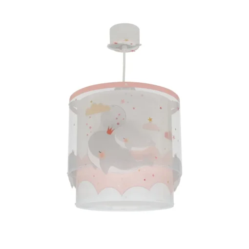 Dalber Whale Dreams hanglamp, pink