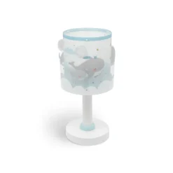 Dalber Whale Dreams tafellamp, blauw