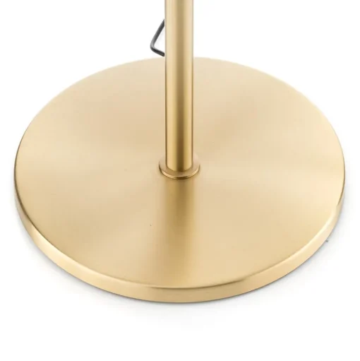 Danuta verstelbare LED vloerlamp, mat messing