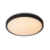 Dasher LED plafondlamp, zwart, Ø 34,8 cm, 2700 K, IP44