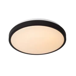 Dasher LED plafondlamp, zwart, Ø 34,8 cm, 2700 K, IP44