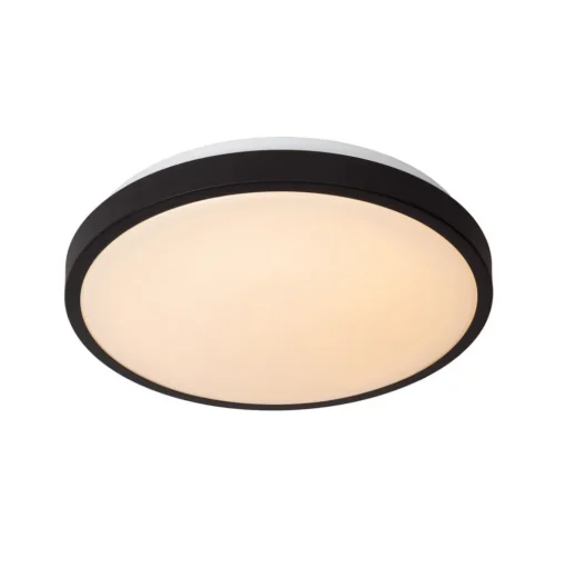 Dasher LED plafondlamp, zwart, Ø 34,8 cm, 2700 K, IP44