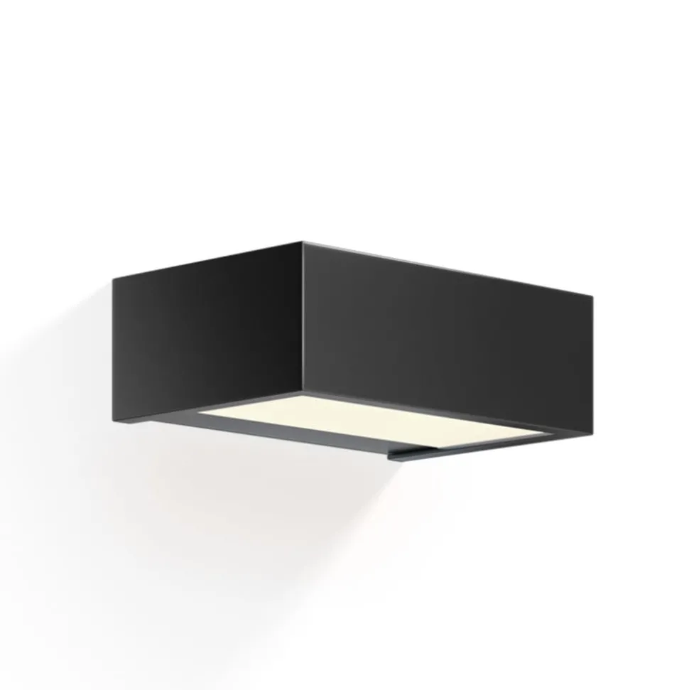 Decor Walther box 15 N LED wandlamp, zwart