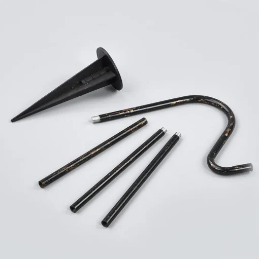 Decoratieve LED- solarlantaarns Beata in een set