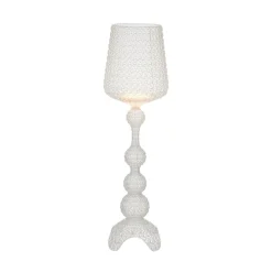Design vloerlamp met LED's, transparant