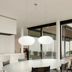 Design-hanglamp AIH, 28 cm, wit mat