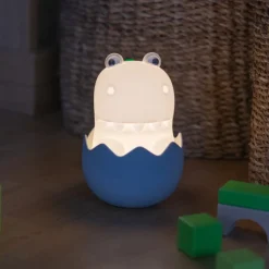 Diggy Dino LED schemerlamp, USB, RGBW