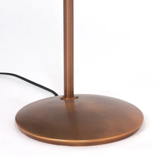 Dim- en verstelbare LED vloerlamp Zenith brons