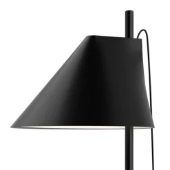 Dimbare designer LED tafellamp Yuh in zwart