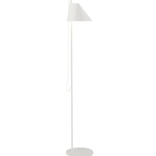 Dimbare designer LED tafellamp Yuh in wit
