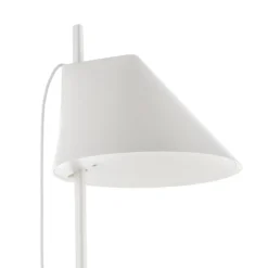 Dimbare designer LED tafellamp Yuh in wit