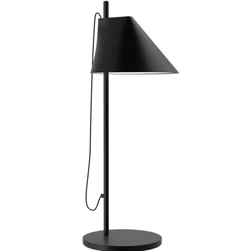 Dimbare LED tafellamp Yuh in zwart