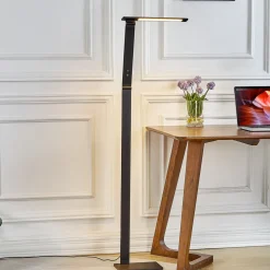 Dimbare LED vloerlamp Salome, lichtkleur variabel