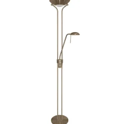 Dimbare uplighter Jerik, antiek messing