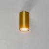 Downlight Eye S in cilindervorm, messing