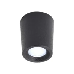 Downlight Livia Ø 6 cm zwart/berijpte kunsthars G9 4.000K