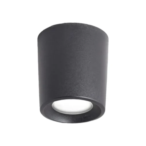 Downlight Livia 9,6 cm zwart/berijpte kunsthars GU10 CCT