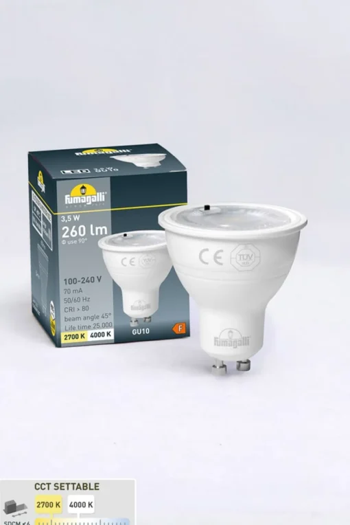 Downlight Livia 9,6 cm zwart/berijpte kunsthars GU10 CCT