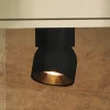 Downlight Pitcher, GU10, 1-lamp, metaal, zwart
