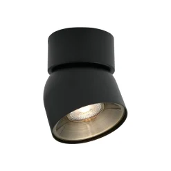 Downlight Pitcher, GU10, 1-lamp, metaal, zwart