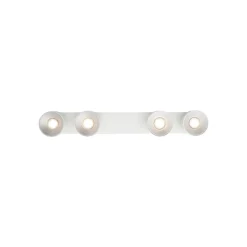 Downlight Pitcher, GU10, 4-lamps, metaal, wit