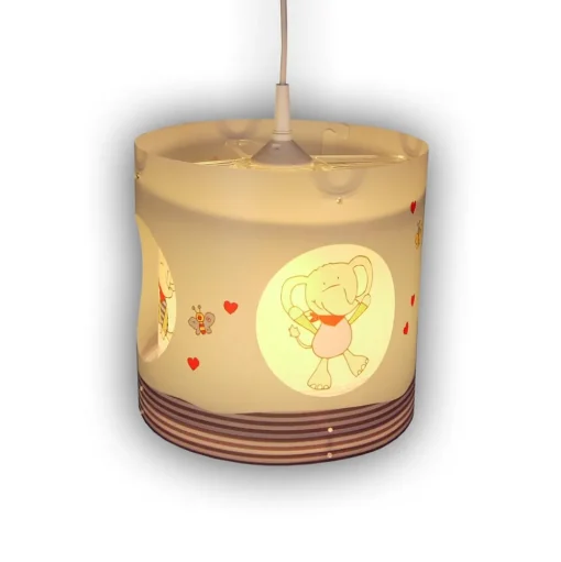 Draaiende kinderkamer hanglamp Lolo Lombardo