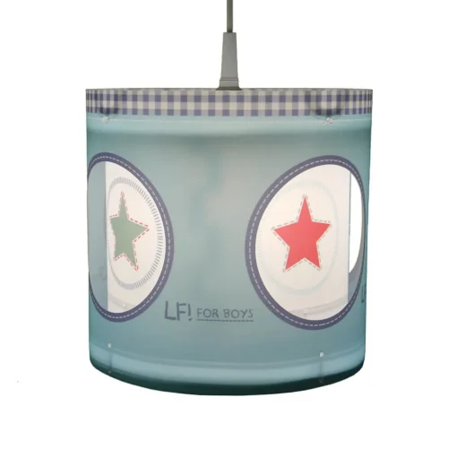 Draai-hanglamp Lief for Boys in blauw