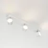 Drievoudige LED spot Ster, warmglow, wit