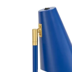 Dyberg Larsen Cale vloerlamp, donkerblauw