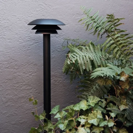 DYBERG LARSEN DL20 Outdoor meerpaal zwart Ø 20cm