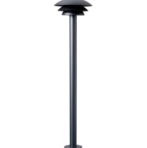 DYBERG LARSEN DL20 Outdoor meerpaal zwart Ø 20cm
