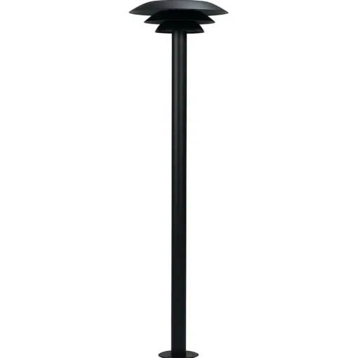 DYBERG LARSEN DL25 Outdoor meerpaal zwart Ø 25cm