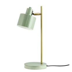 Dyberg Larsen Ocean tafellamp, olijf, hoogte 43 cm, metaal