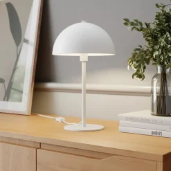 Dyberg Larsen Stockholm tafellamp E14, 43 cm wit