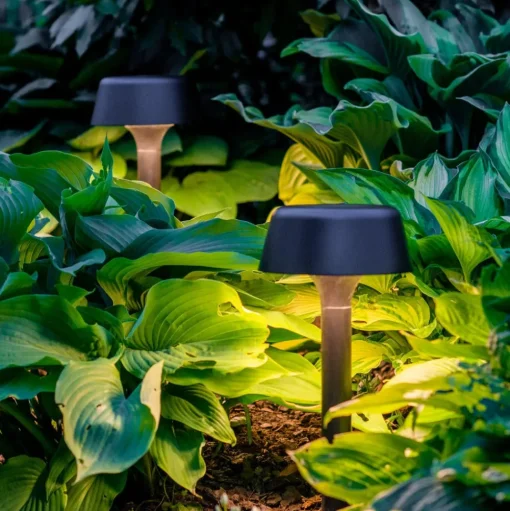 Dyberg Larsen Valencia padlamp op zonne-energie, zwart